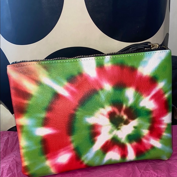 Betsey Johnson Spiral Tie-Dye Clutch - Picture 5 of 6
